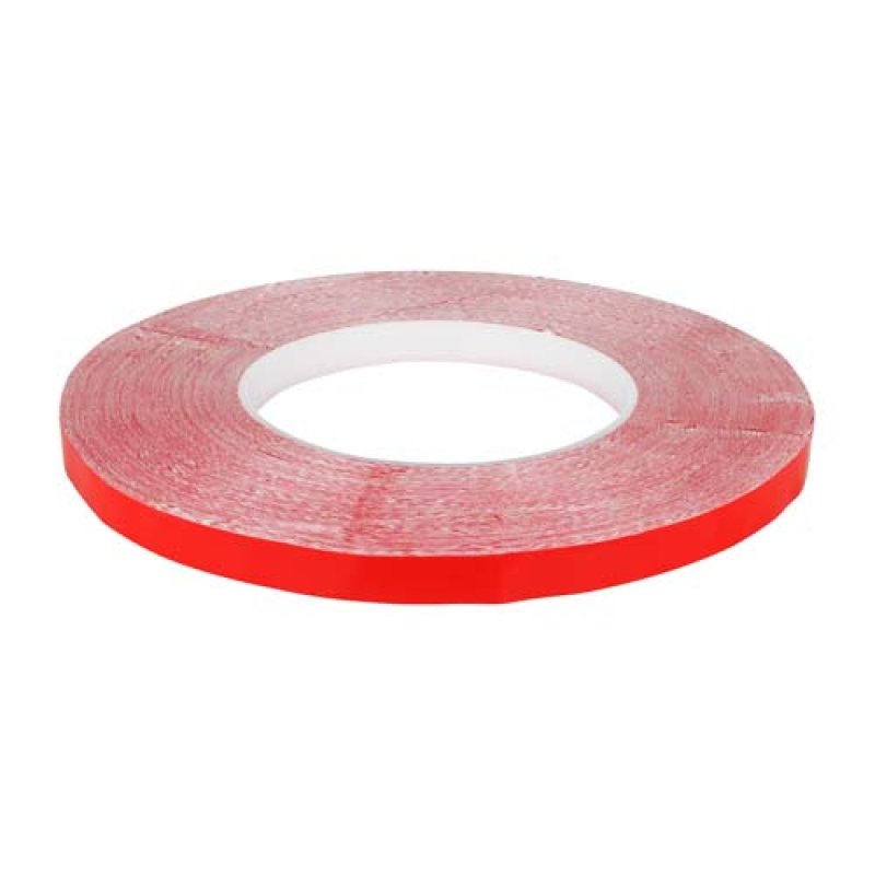 Скотч AT-2s-200-95-50-RED (9,5мм х 50м) тканевая основа, красный