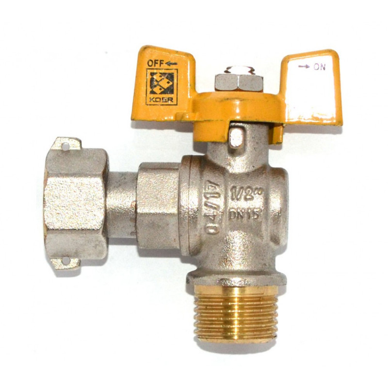 KOER 1/2" ГШ Б ГАЗ с накидной гайкой Угловой (KR0168)